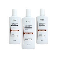 Shampoo Anti Caspa Sin Sal 250Ml Dermo Sumak 3 Und